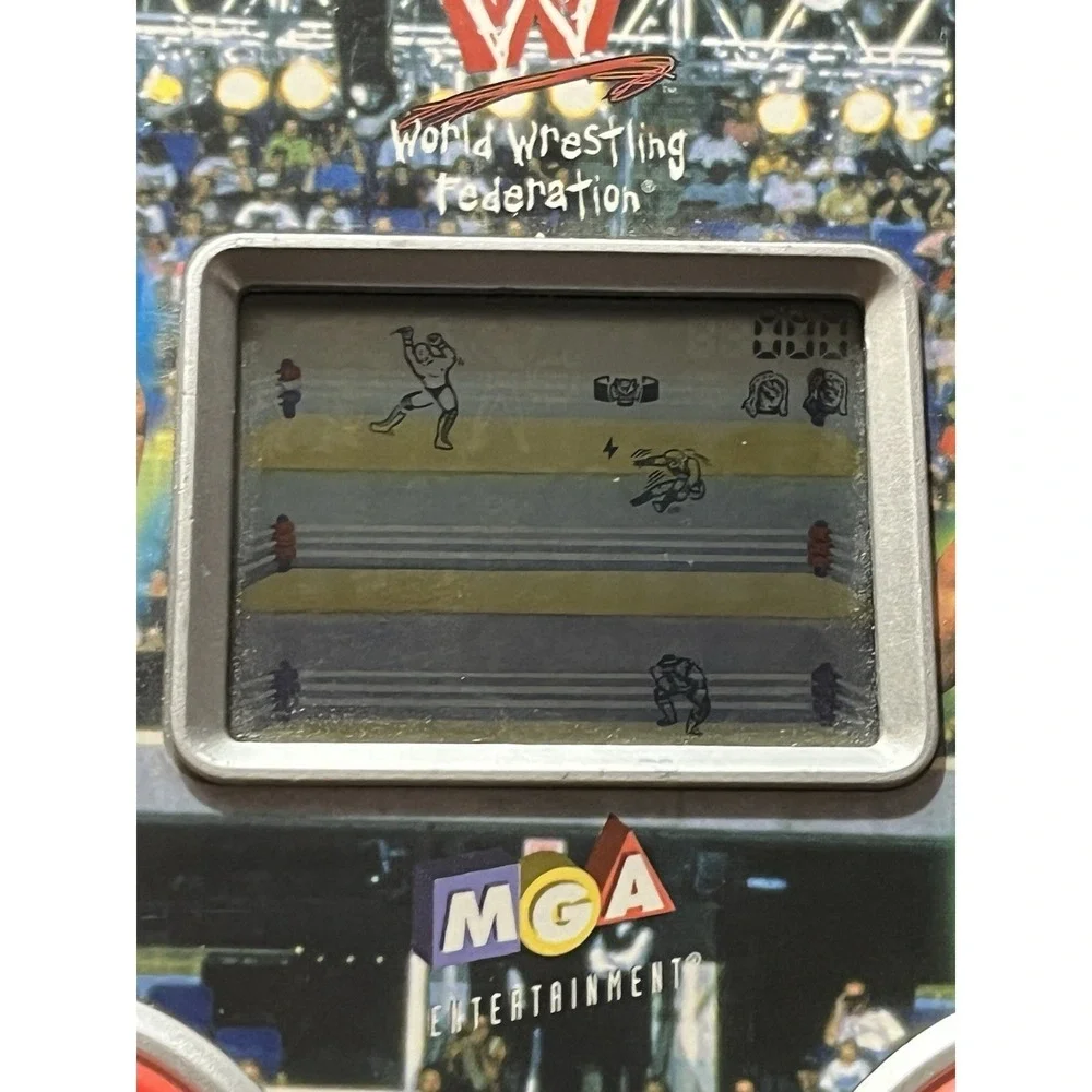 WWF Wrestling Hand Held Electronic Game Stone Cold Steve Austin by MGA Works